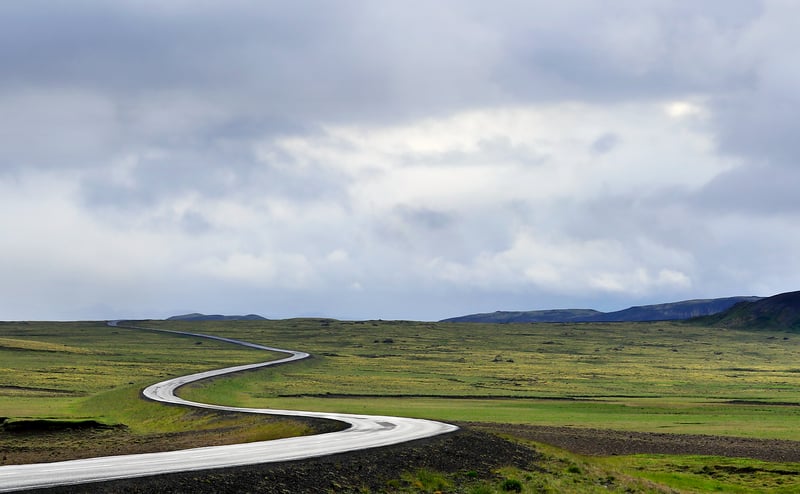 Navigating a road